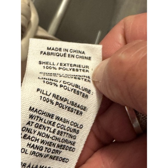 Avec Las Filles Trench Coat Removable Hood SzM Work Brunch Business Jeans Nwot - Picture 12 of 12